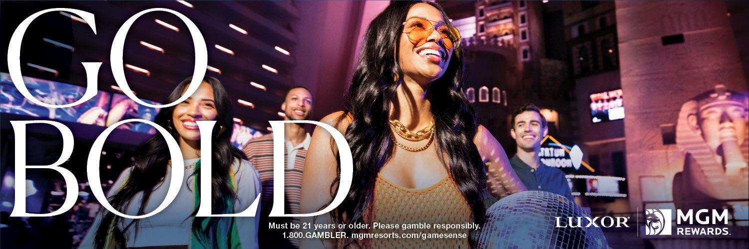 Luxor Hotel & Casino's banner