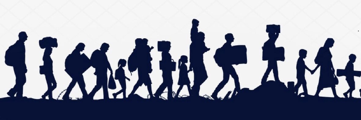 Refugee's banner
