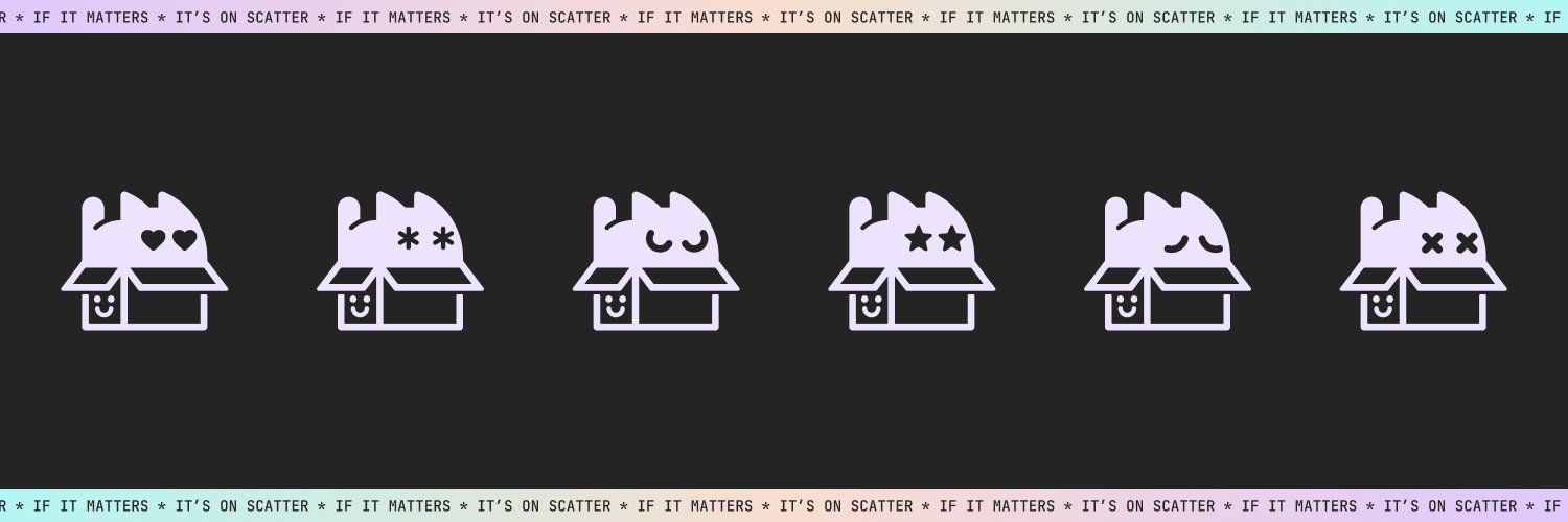 Scatter's banner