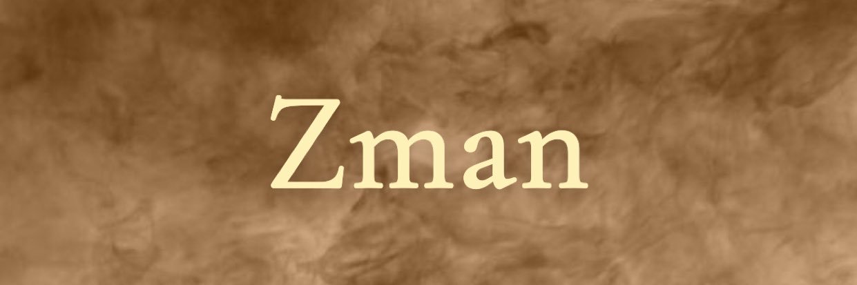 Zman's banner