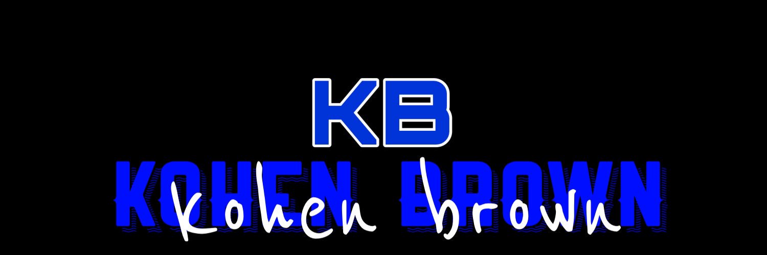 Kohen Brown's banner