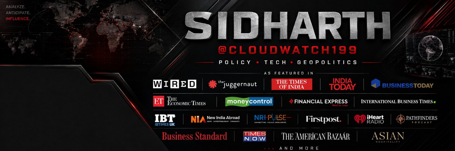 Sidharth's banner