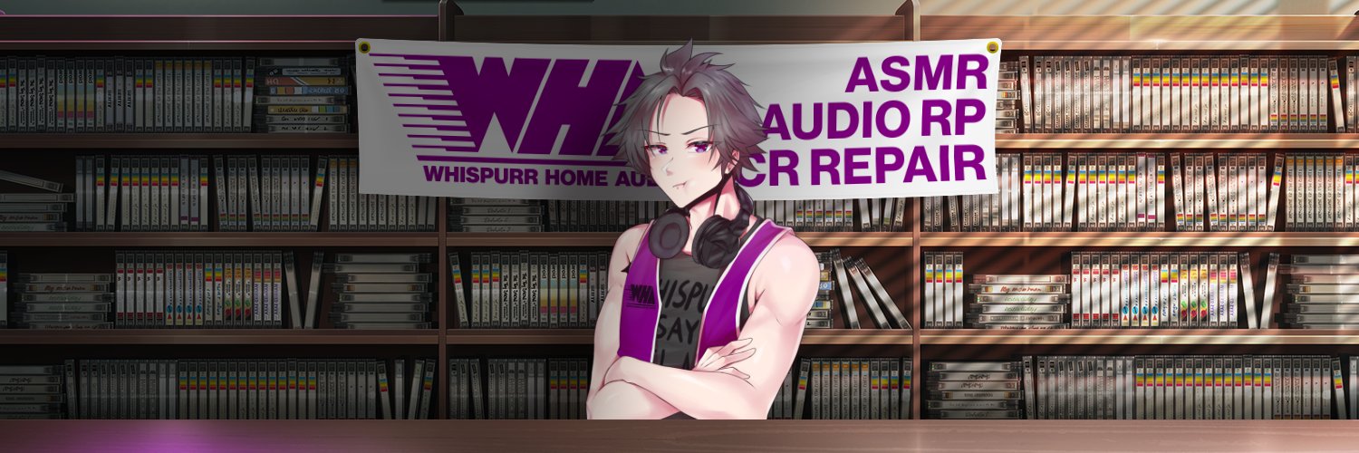 WhispurrAudio 📼💜 ASMR/RP VA 🔞's banner