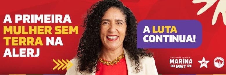 Marina do MST's banner