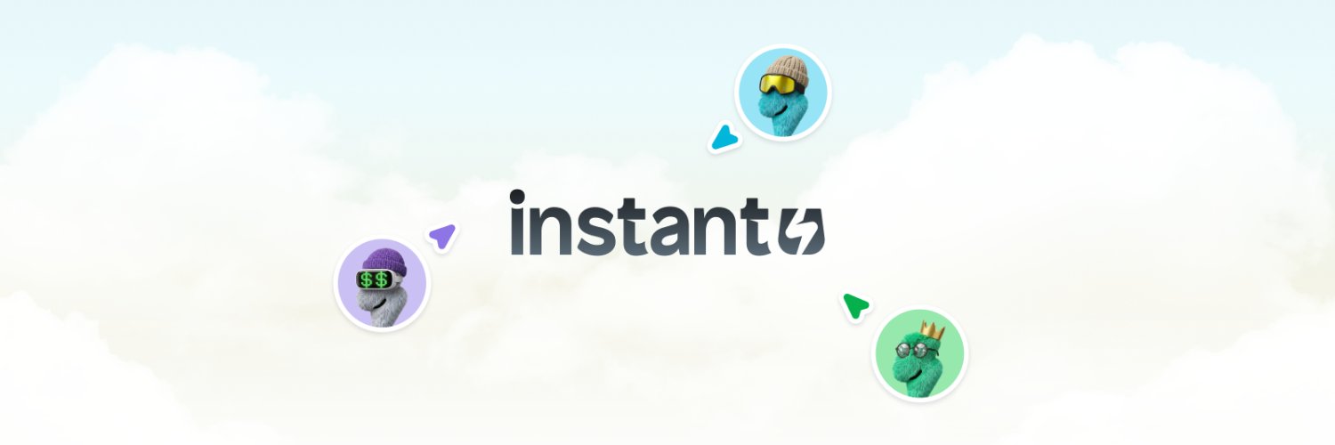 Instant's banner