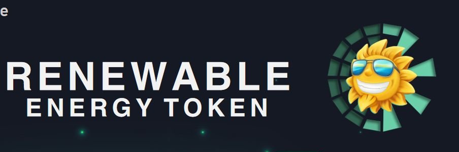 Renewable Energy Token's banner