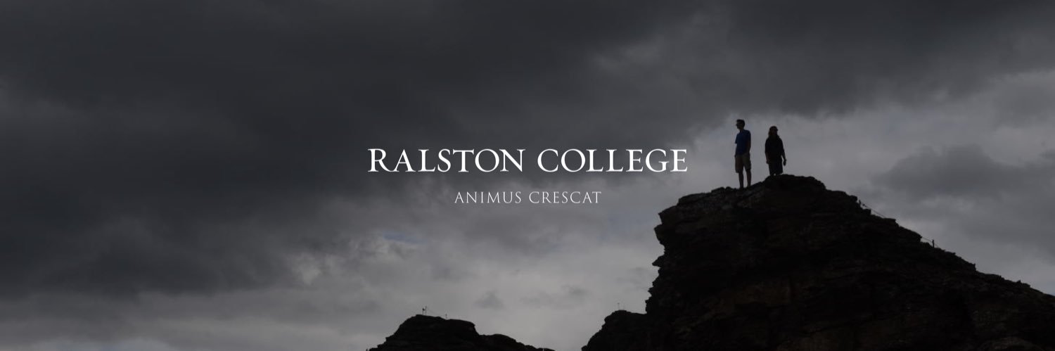 Ralston College's banner