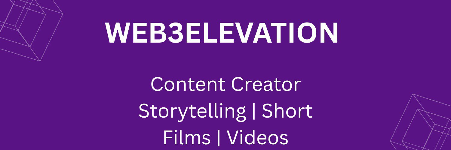 Web3elevation's banner
