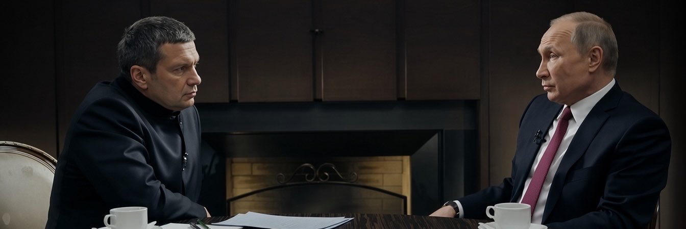 Vladimir Soloviev's banner