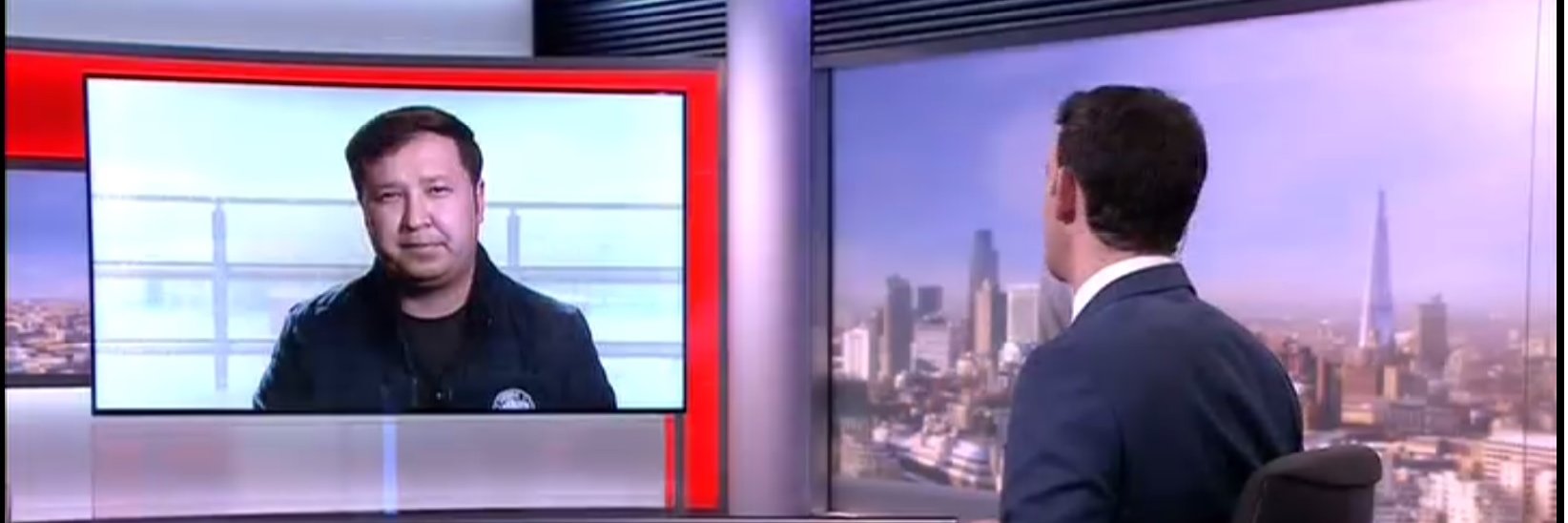 Khalil Noori BBC's banner