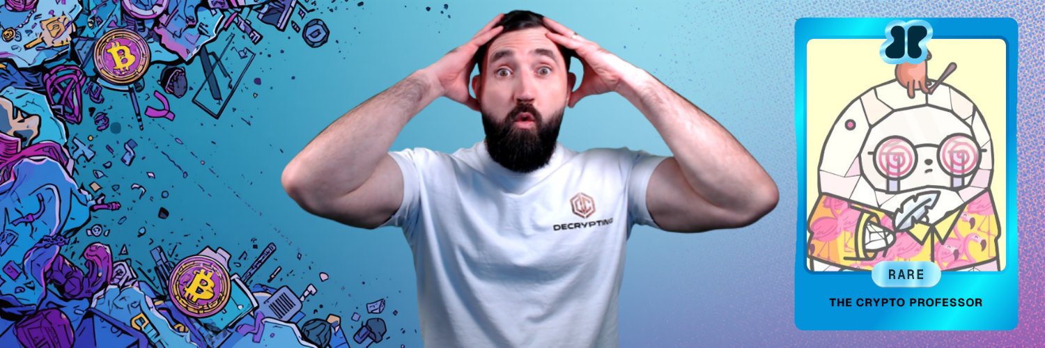 The Crypto Professor's banner