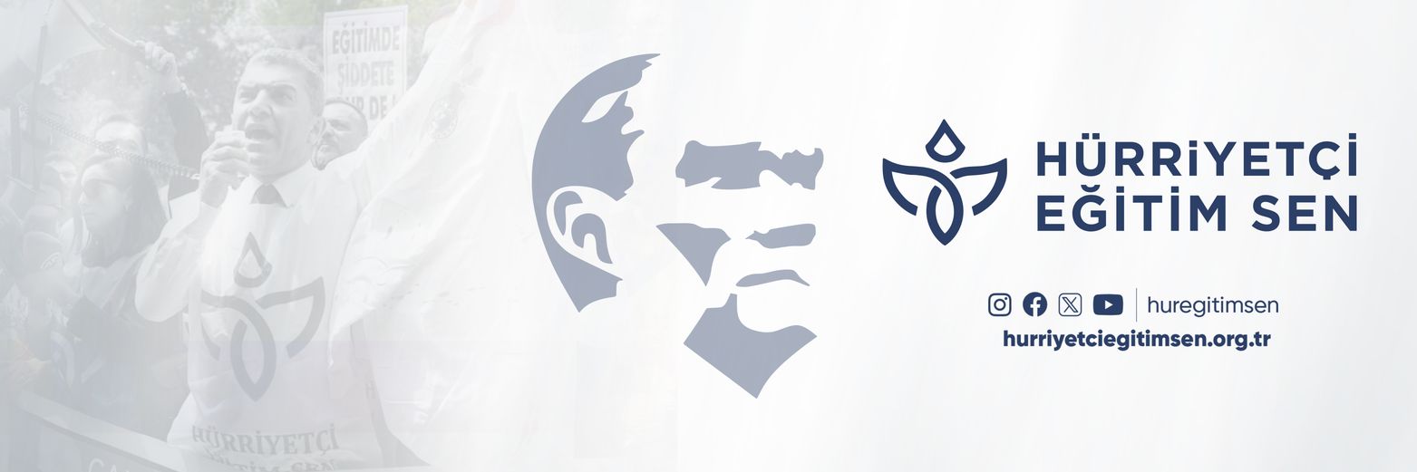 Hürriyetçi Eğitim Sen Genel Merkezi's banner