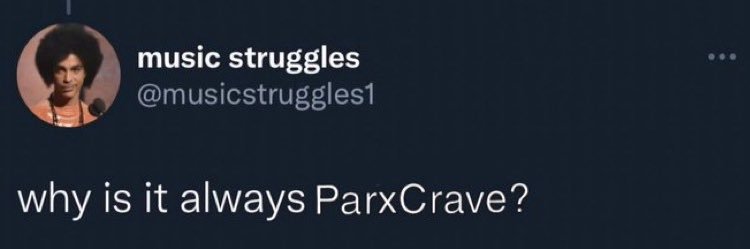 Parx Crave's banner