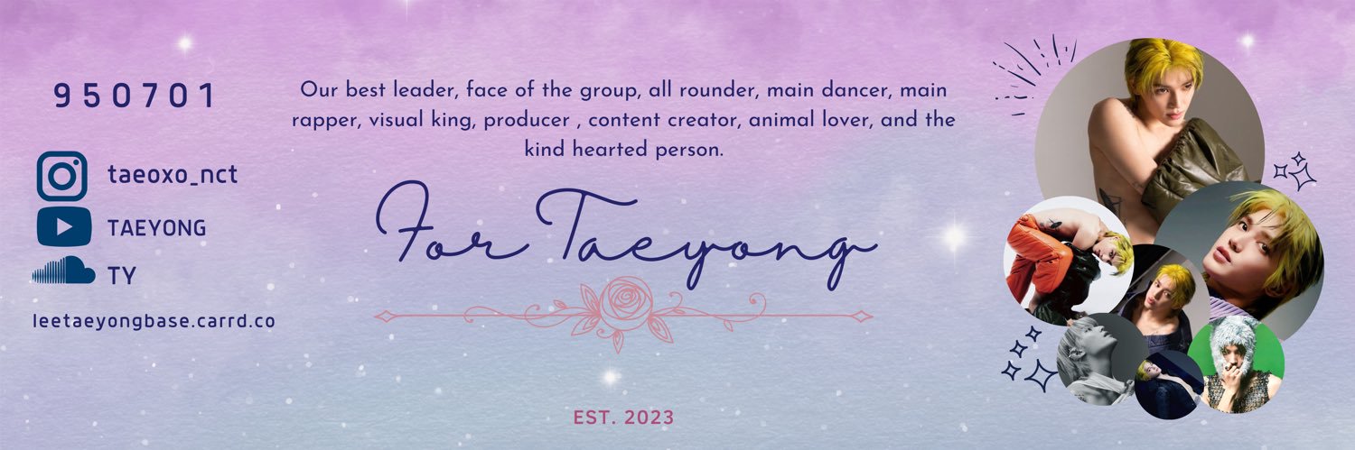 LEE TAEYONG BASE's banner