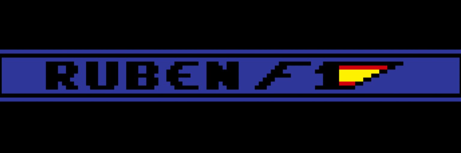 Rubén F1's banner