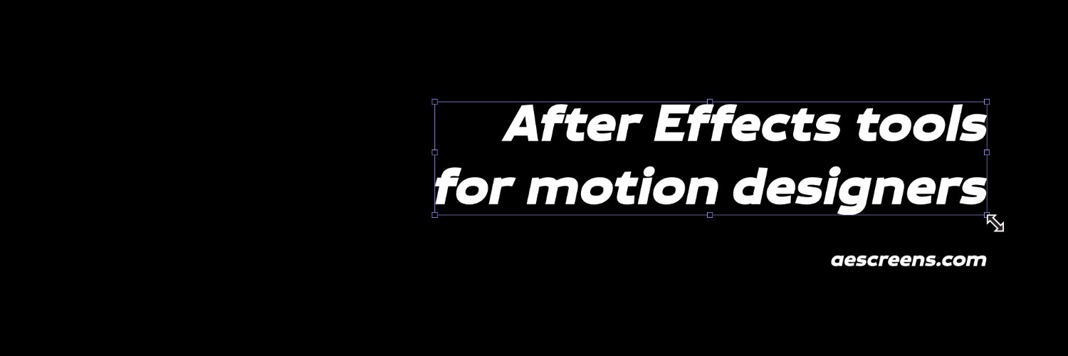 AE Screens's banner