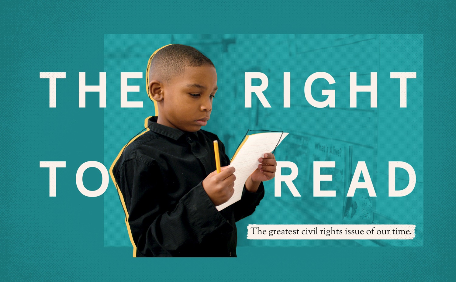 The Right to Read's banner