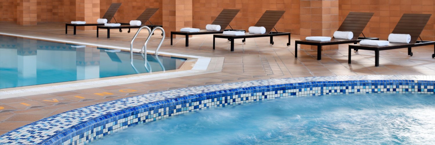 Riyadh Marriott's banner