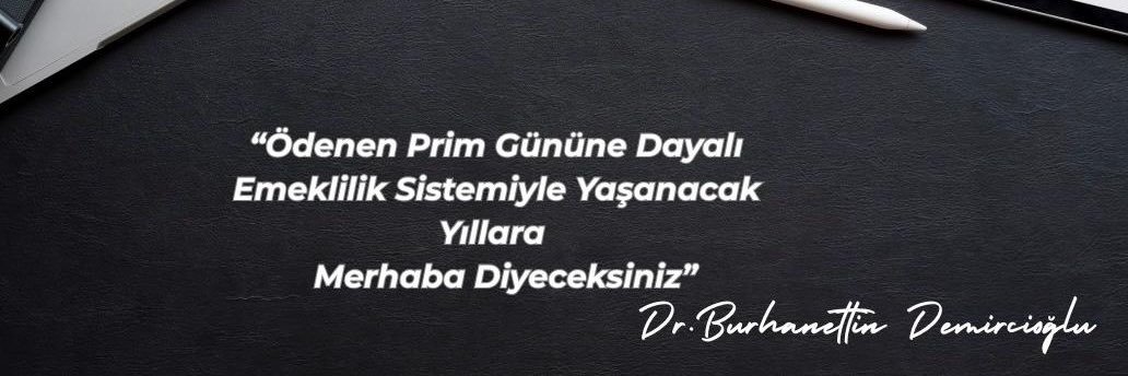 Dr. Burhanettin DEMİRCİOĞLU's banner