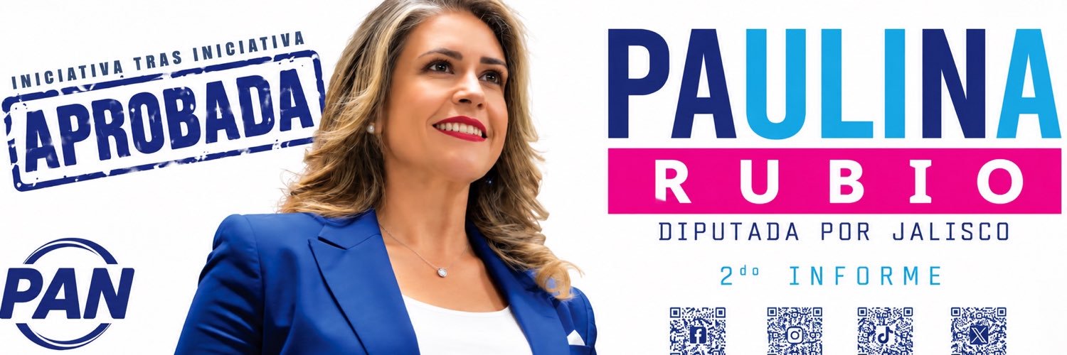 Paulina Rubio's banner