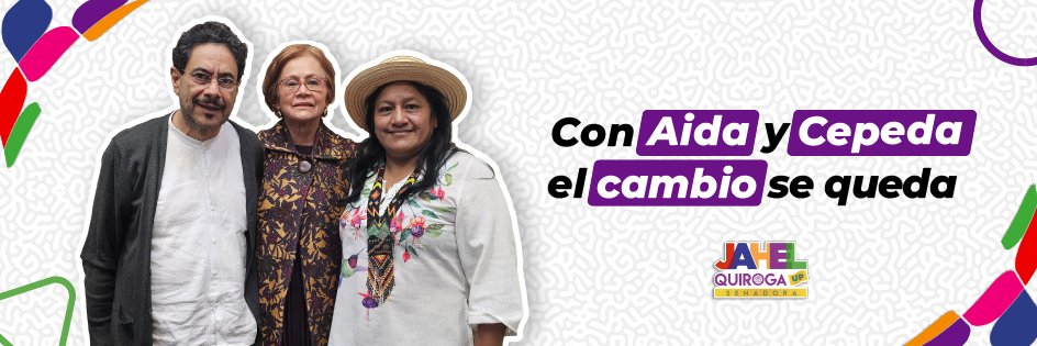 Jael Quiroga Carillo 🗳️ #ConCepedaEnPrimera 🇨🇴✊'s banner