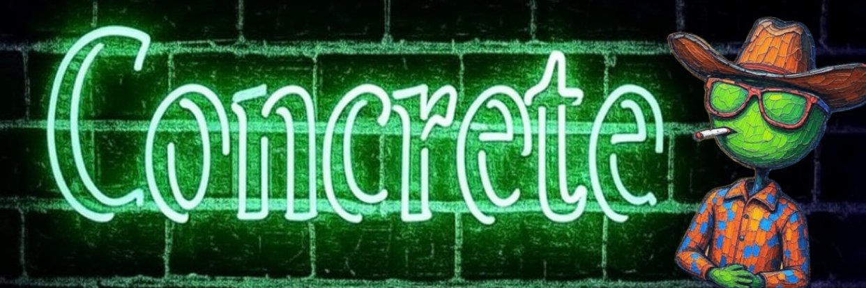 Concrete's banner