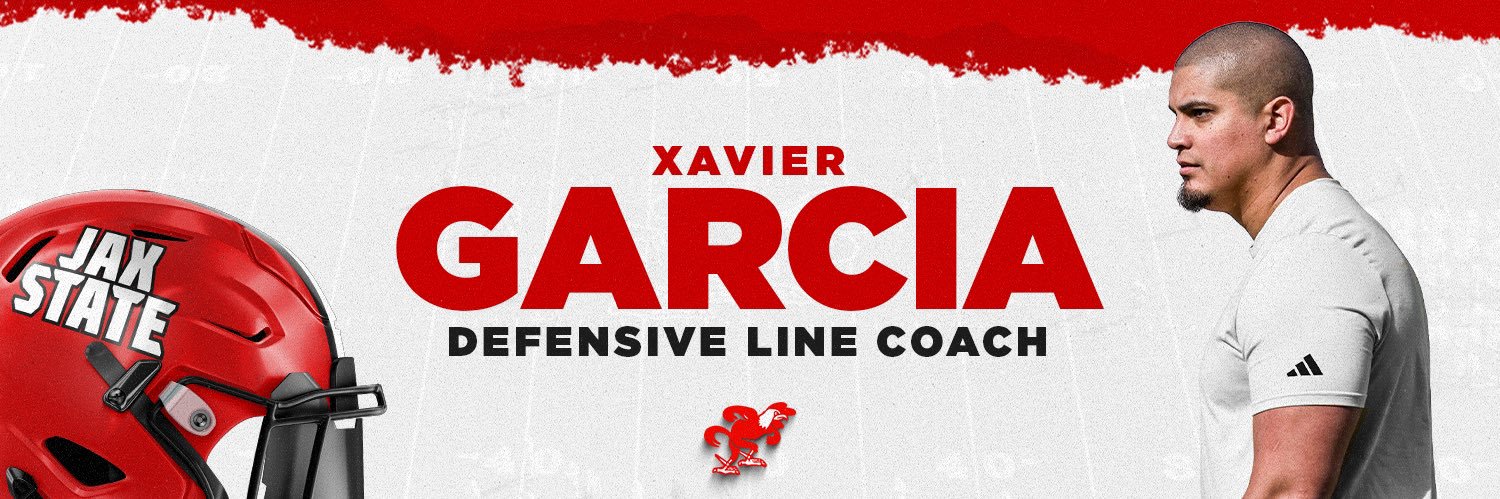 Coach Xavier Garcia's banner