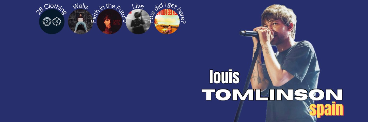 Louis Tomlinson Spain ໑̣ ໑̣'s banner