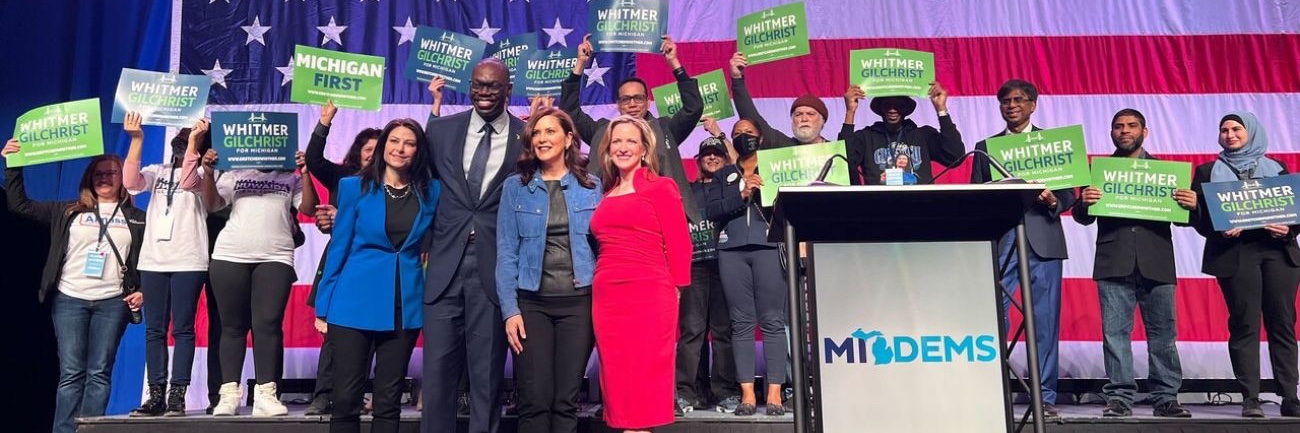 Michigan Democrats's banner
