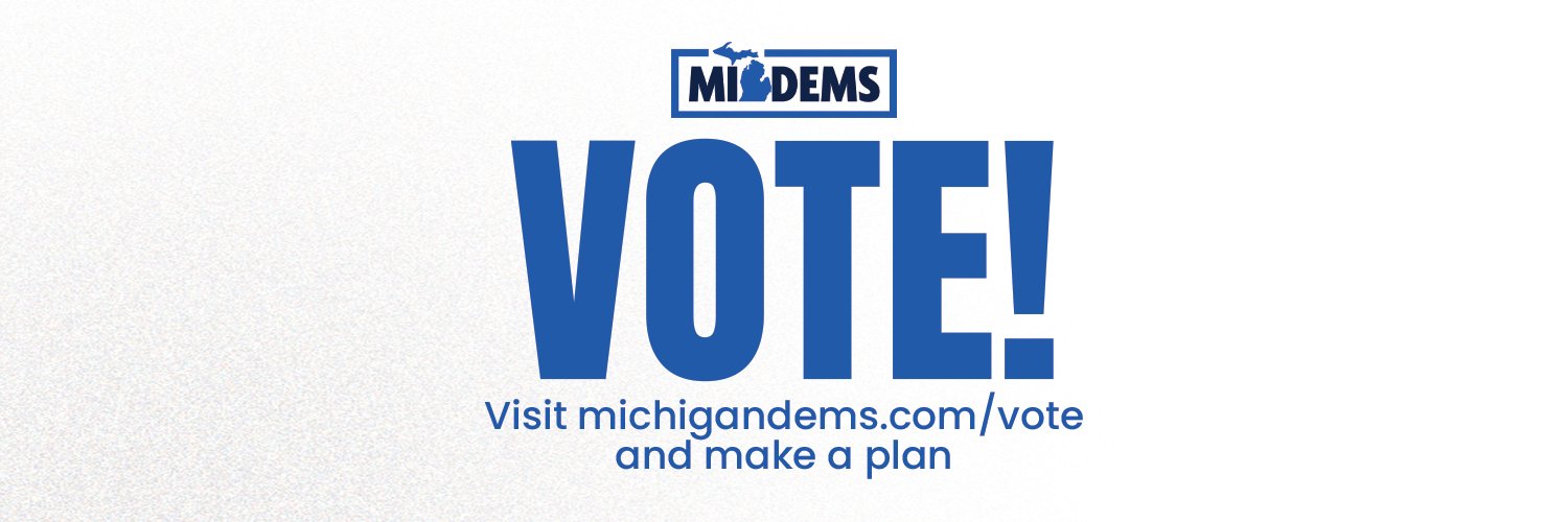 Michigan Democrats's banner