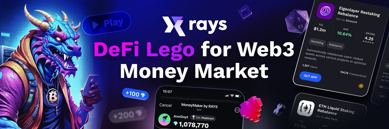 RAYS | MoneyMaker's banner