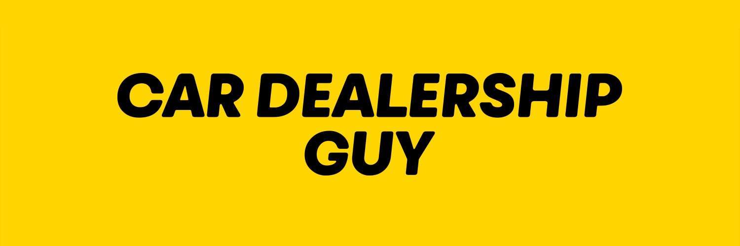 Car Dealership Guy's banner