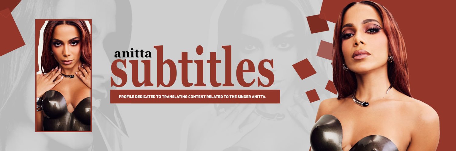 Anitta Subtitles | Fan Account's banner