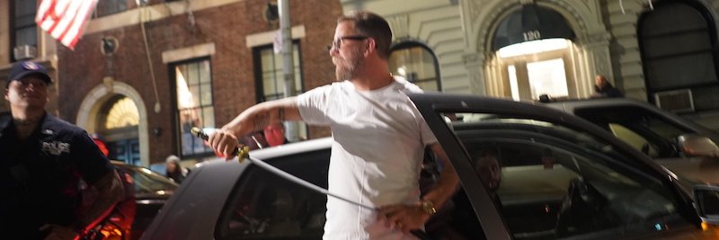 Gavin McInnes's banner