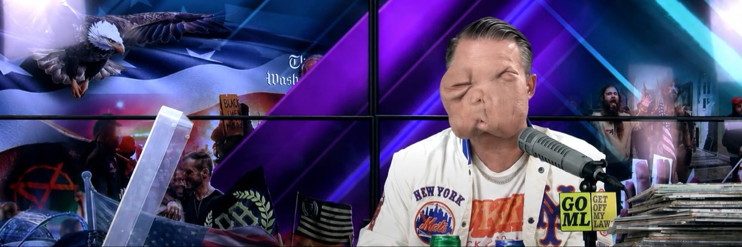 Gavin McInnes's banner