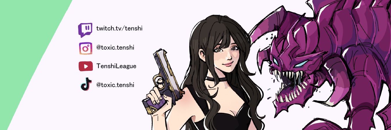 Tenshi ➡️ twitch.tv/tenshi's banner