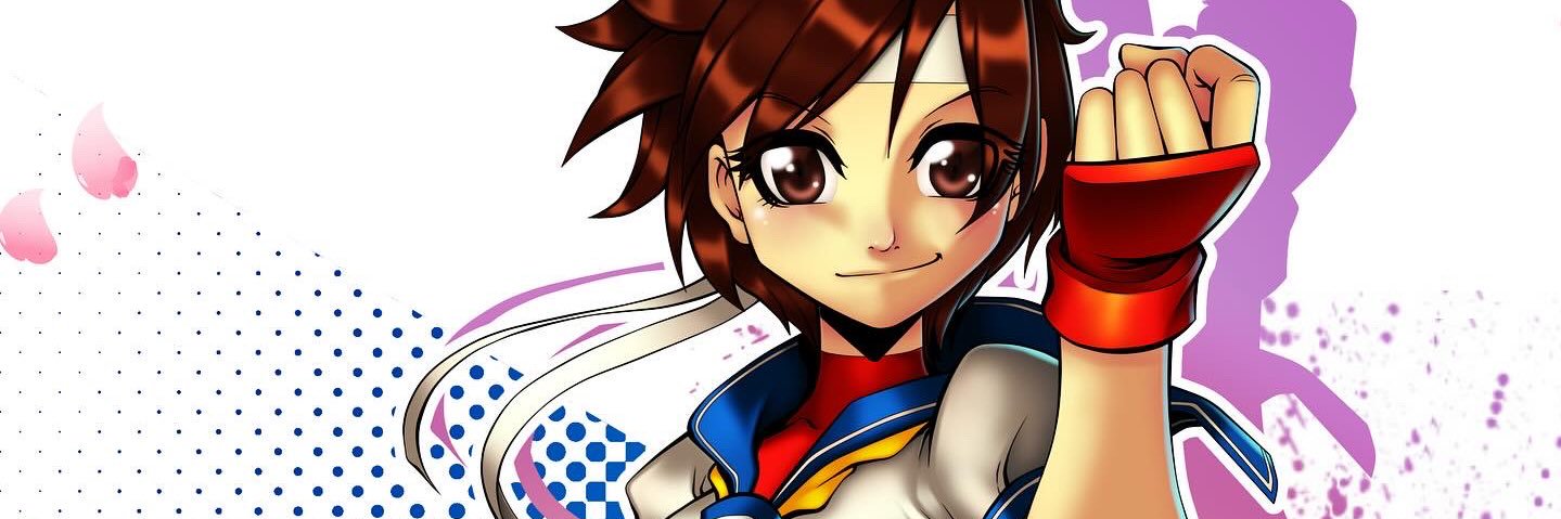 Sakura fighter's banner