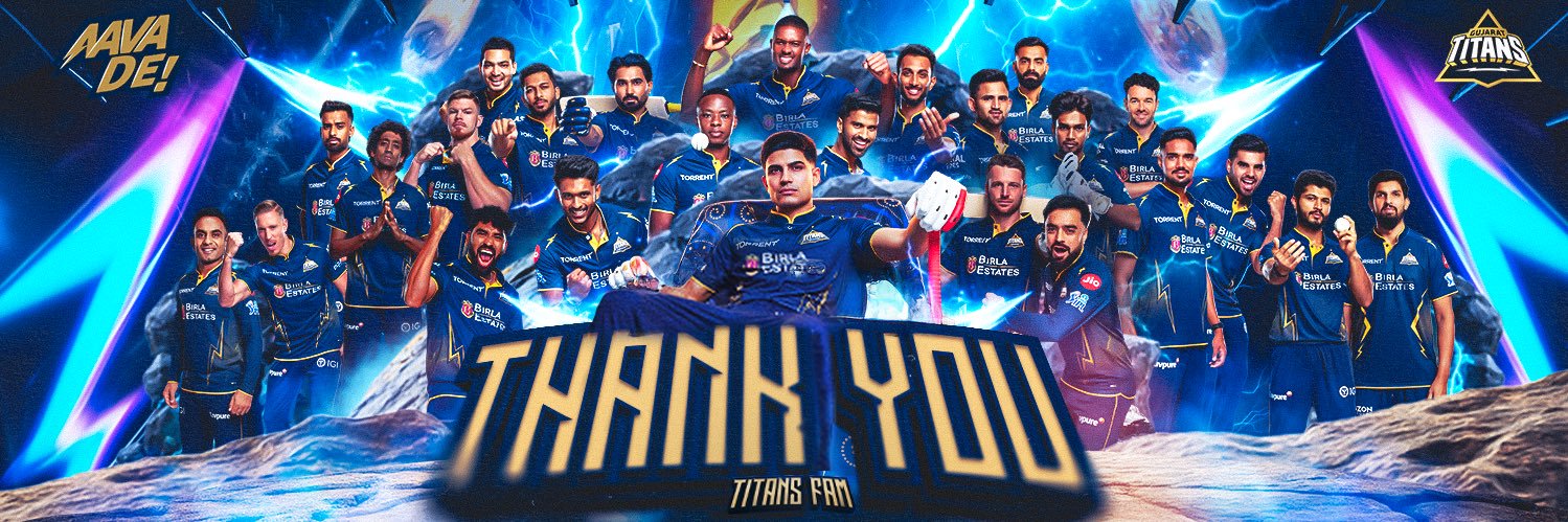 Gujarat Titans's banner