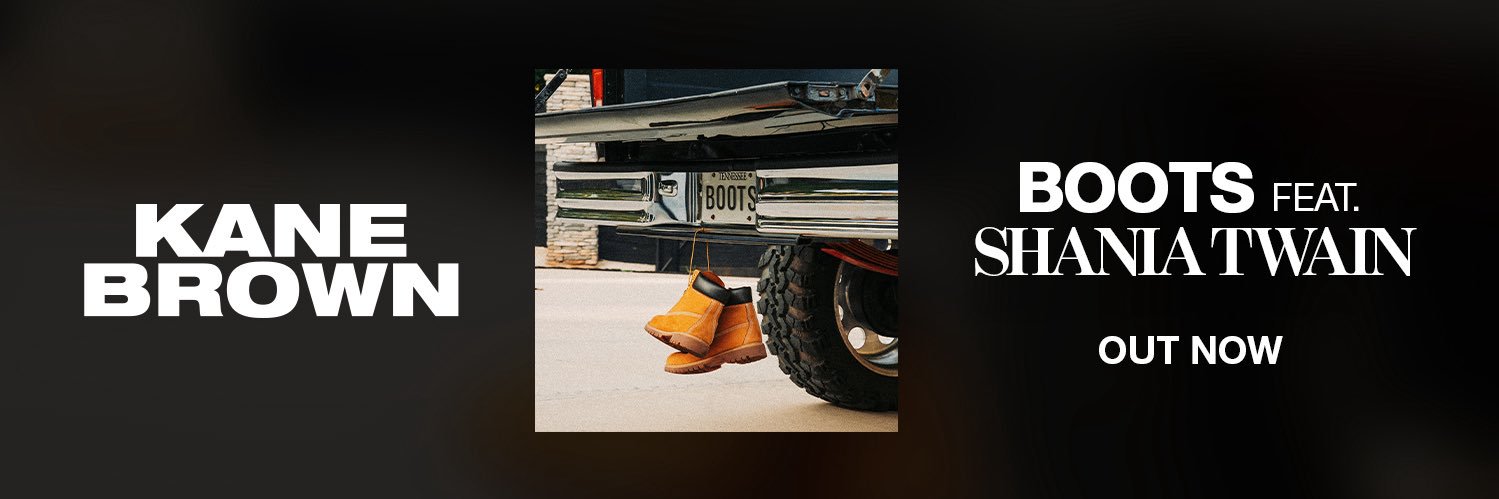 Kane Brown's banner