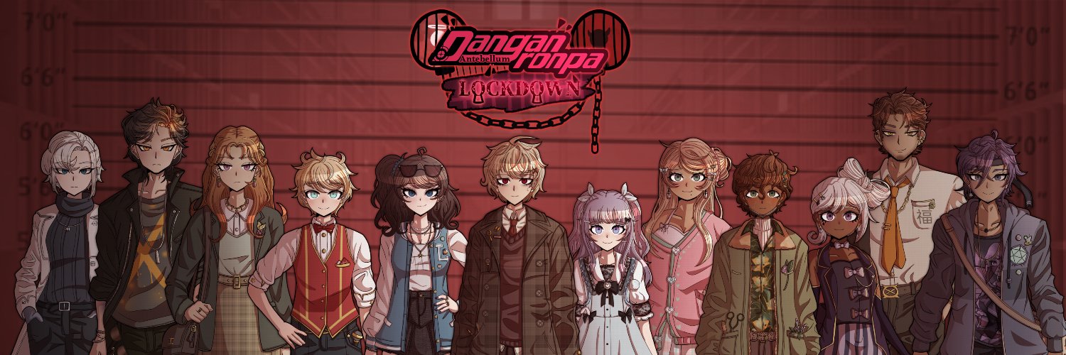 Danganronpa Antebellum: LOCKDOWN's banner