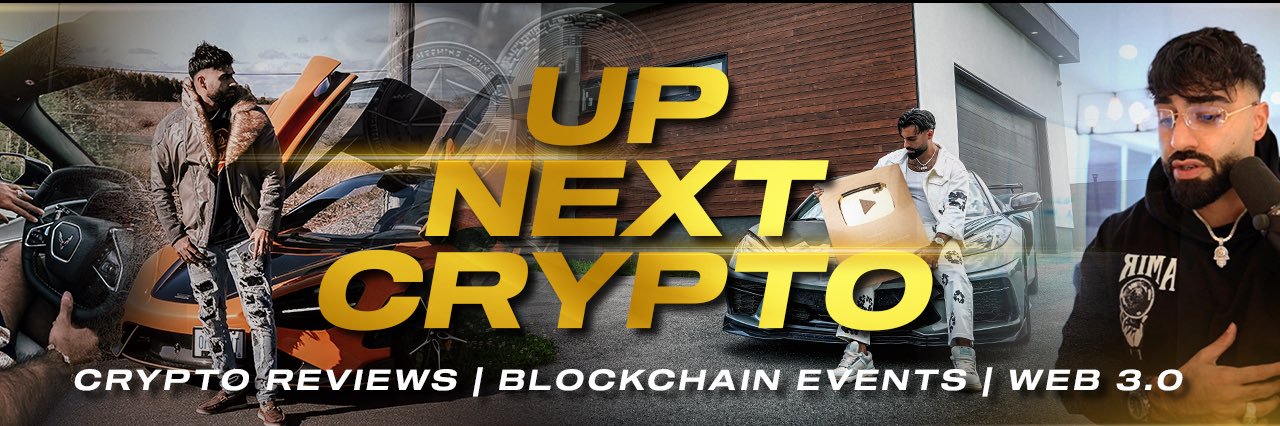 UP NEXT CRYPTO's banner
