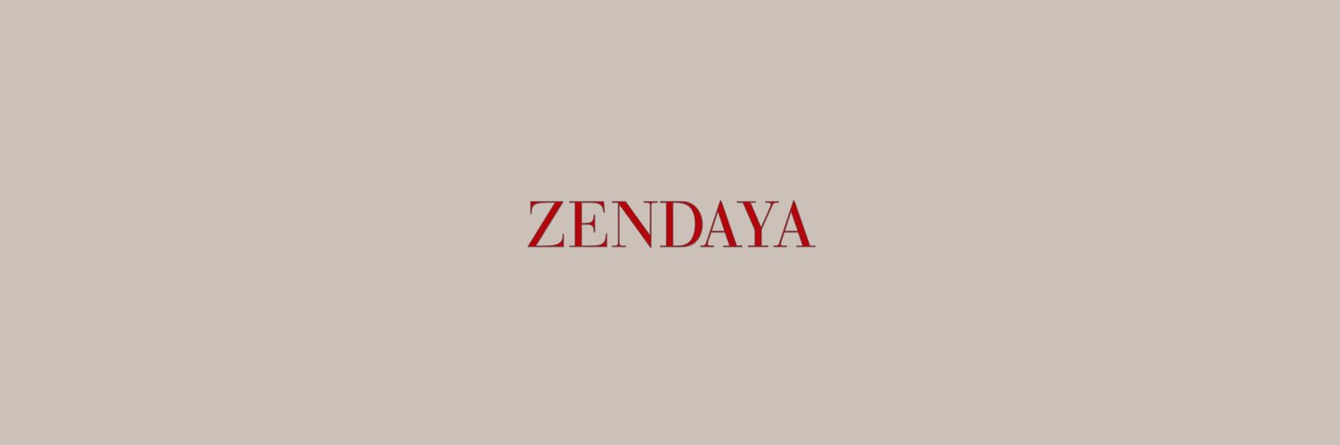 archive zendaya ⭑'s banner
