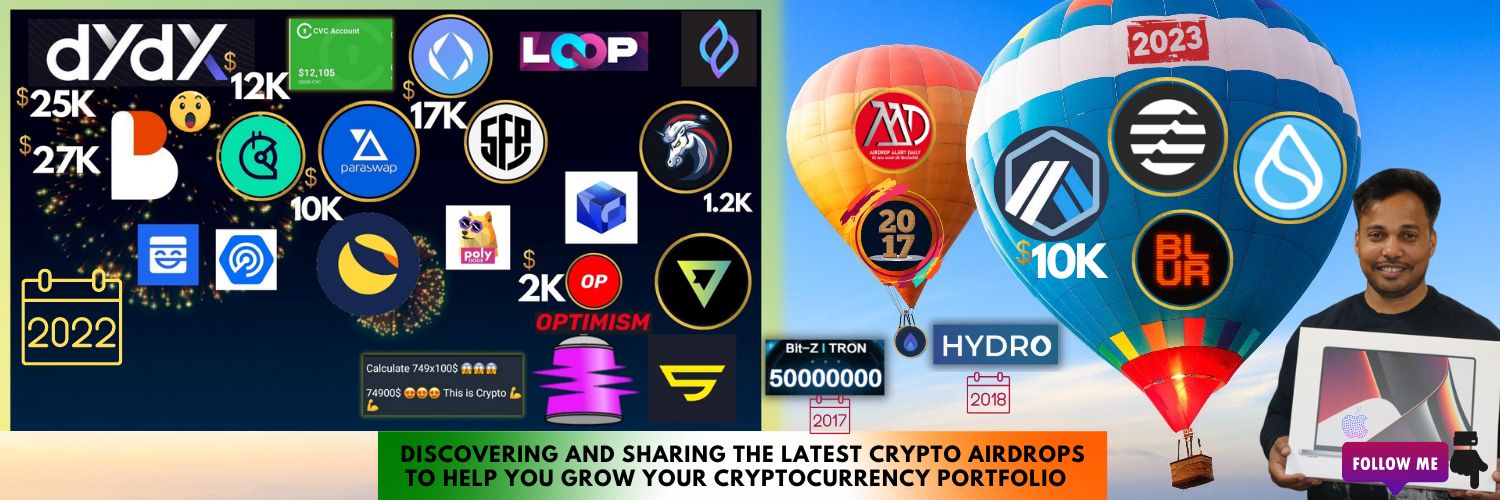 🪂Airdrop Alert Daily 🦇🔊 #AAD (uTube)'s banner