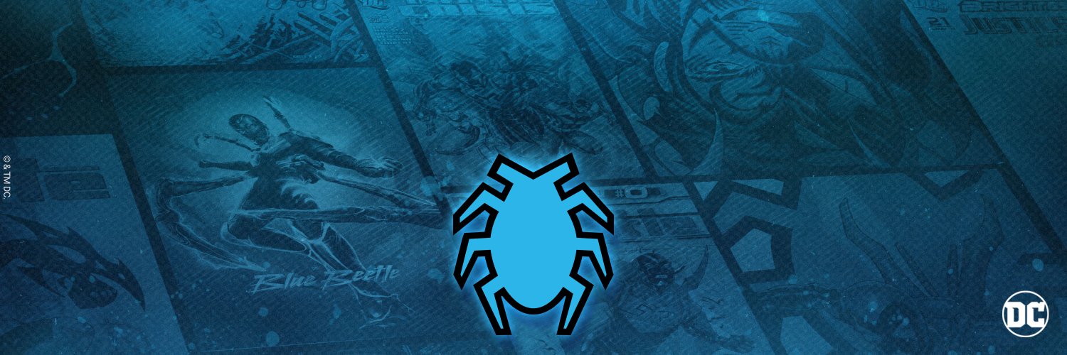 Blue Beetle's banner