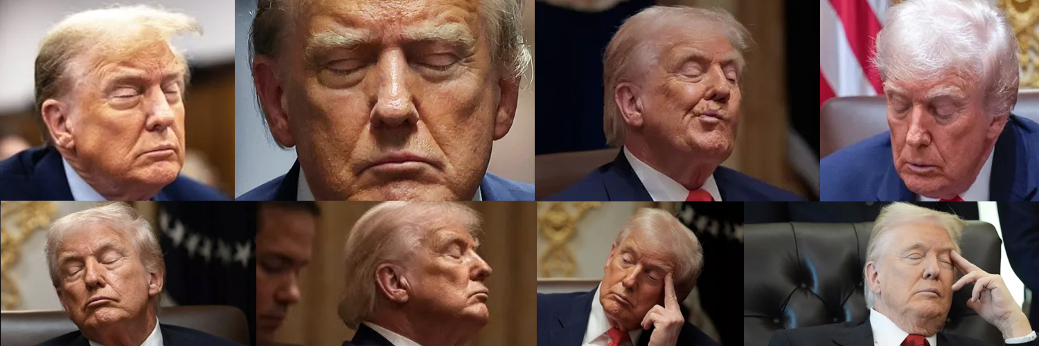Trump: Narcissistic conman doomed to fail's banner