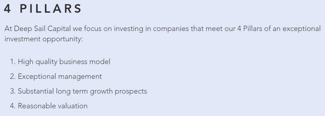 Deep Sail Capital's banner