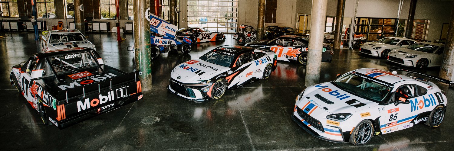 Mobil 1 Racing's banner