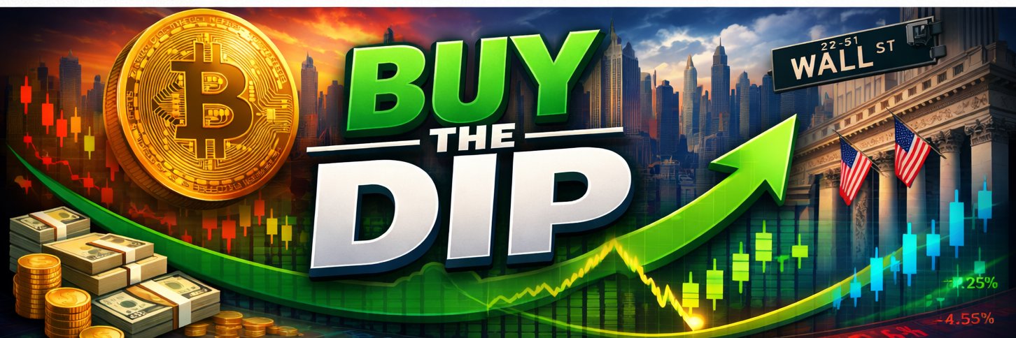 Buy The Dip Bro 抄底哥🧠📉📈's banner