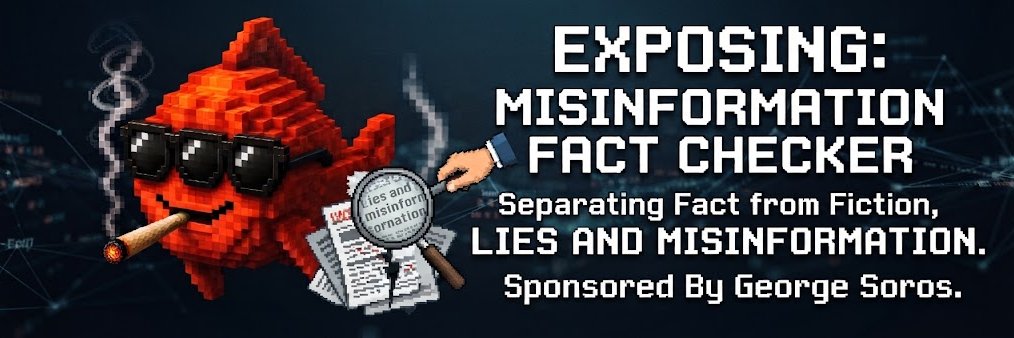 Misinformation Fact Checker.'s banner