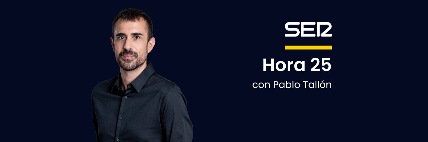Hora 25's banner